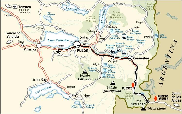 Rustico Pucon Villa Eksteriør bilde